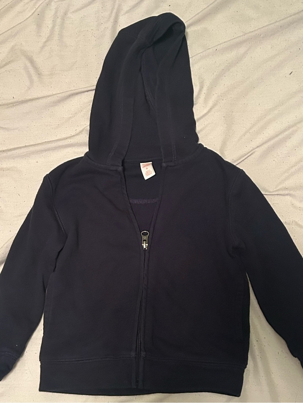Joe Fresh Kids Dark Blue Hooded Zip Jacket